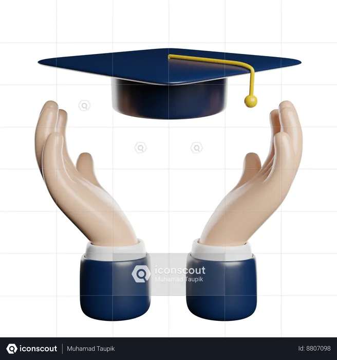 Scholarship  3D Icon