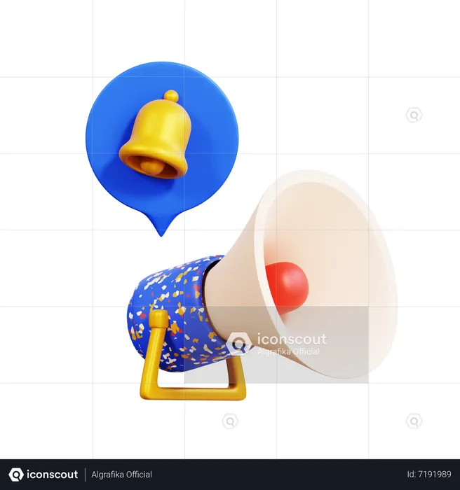 School Bell  3D Icon