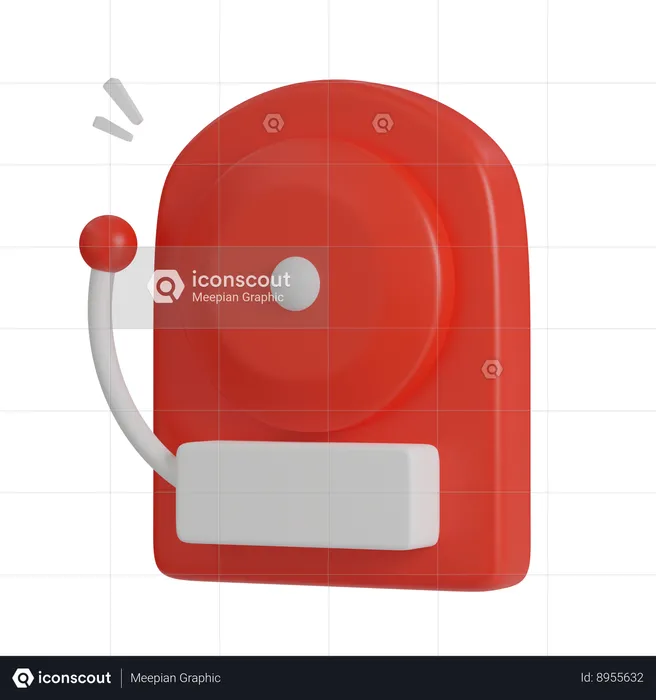 School Bell  3D Icon