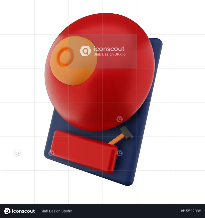 School Bell  3D Icon