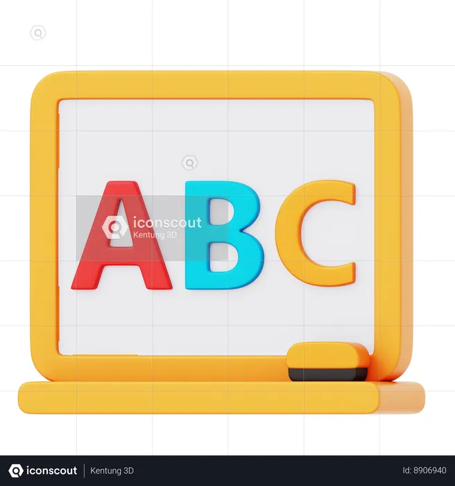 School Board  3D Icon