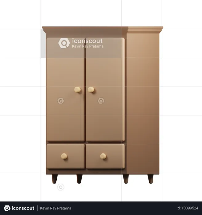 Schrank  3D Icon