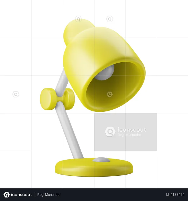 Schreibtischlampe  3D Illustration