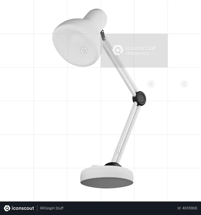 Schreibtischlampe  3D Illustration