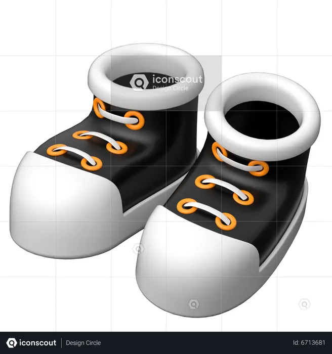 Schuh  3D Icon