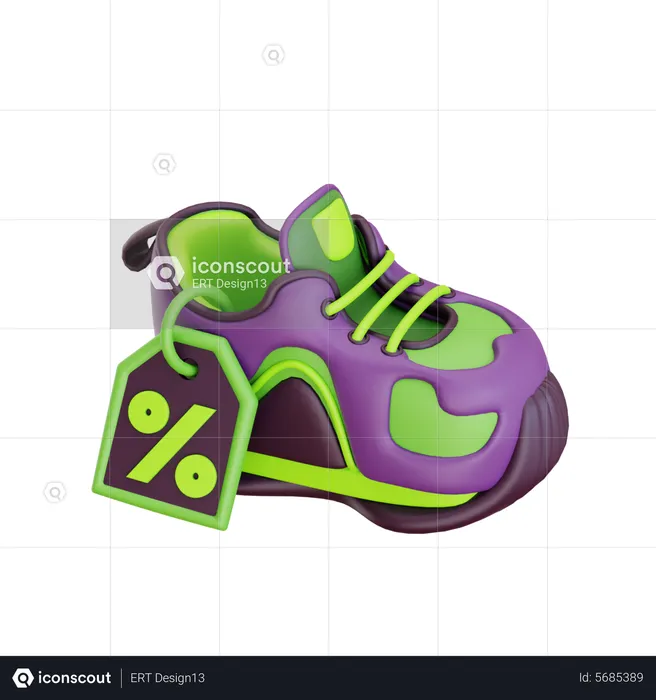 Schuhe verkauf  3D Icon
