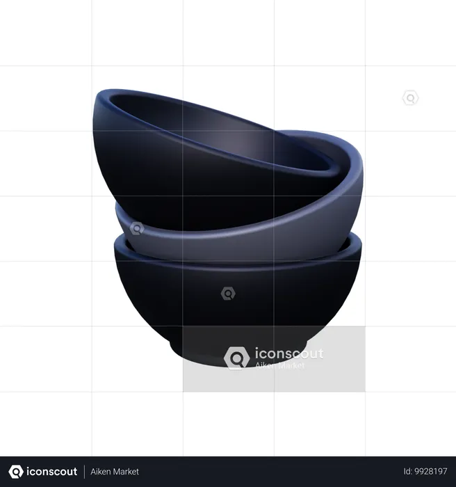 Schüssel  3D Icon