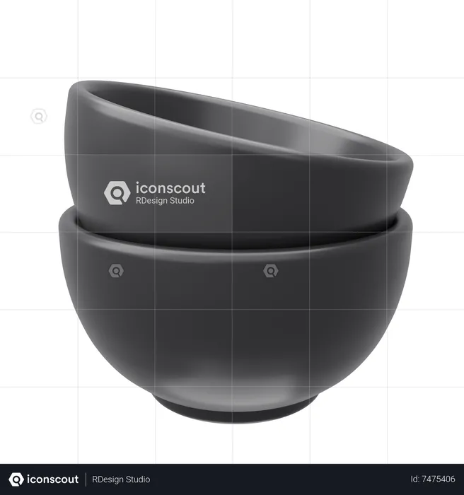 Schüssel  3D Icon