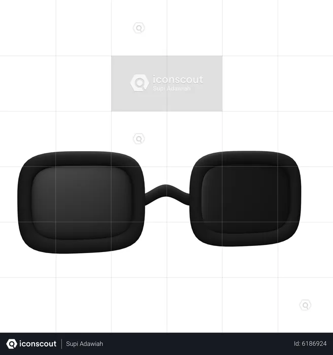 Brille  3D Icon