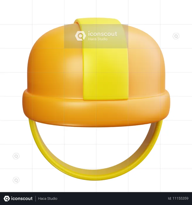 Schutzhelm  3D Icon