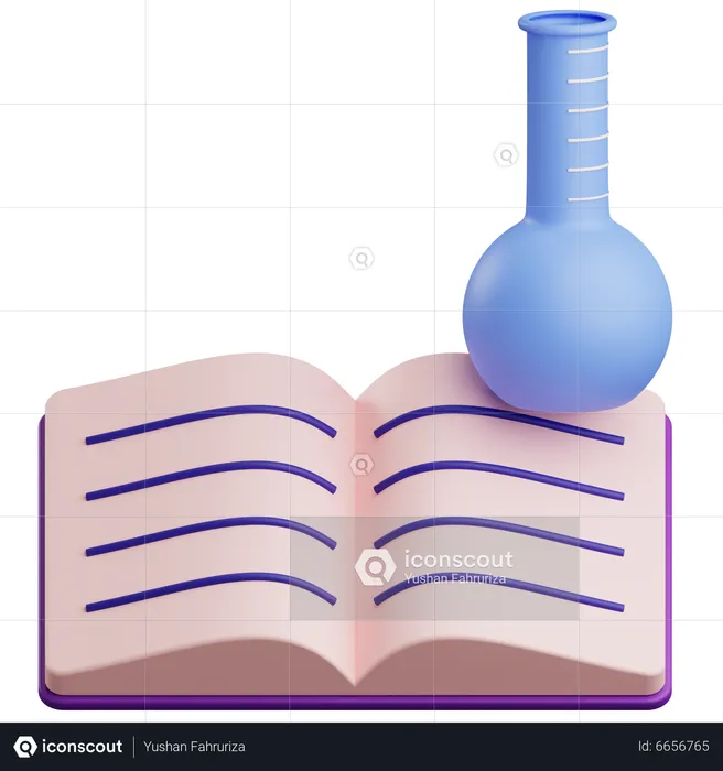 Science Book  3D Icon