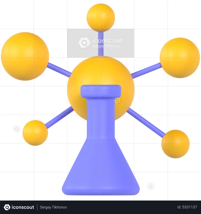Science research  3D Icon