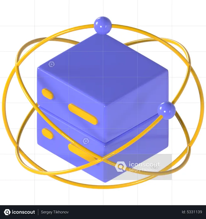 Scientific data  3D Icon