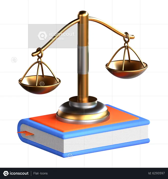 Scientific Law  3D Icon