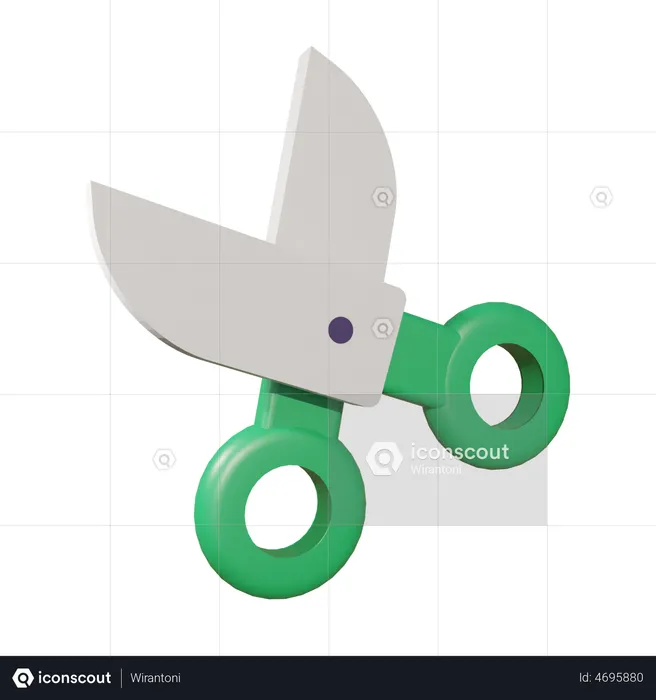 Scissor  3D Illustration