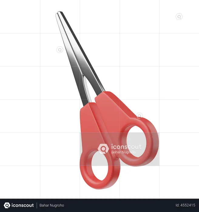 Scissor  3D Illustration