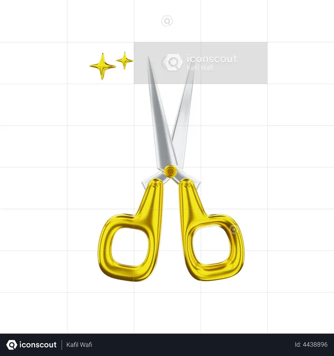 Scissor  3D Illustration