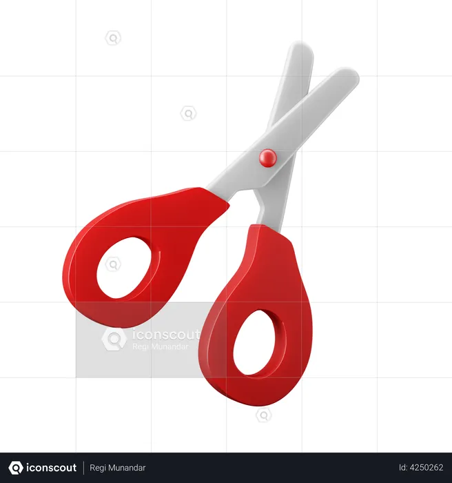 Scissor  3D Illustration