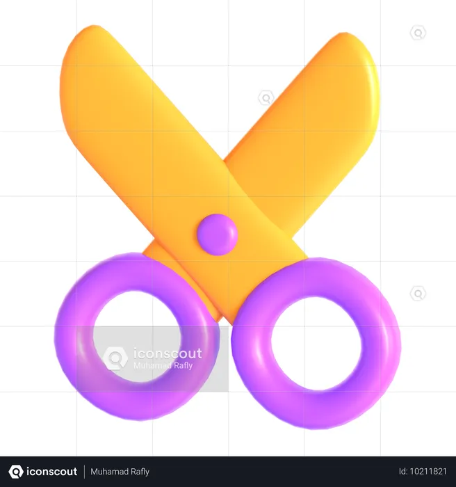 Scissors  3D Icon