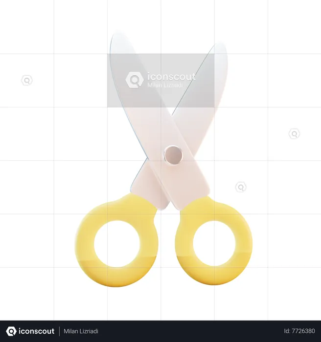 Scissors  3D Icon