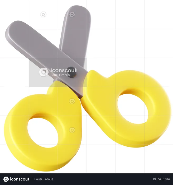 Scissors  3D Icon