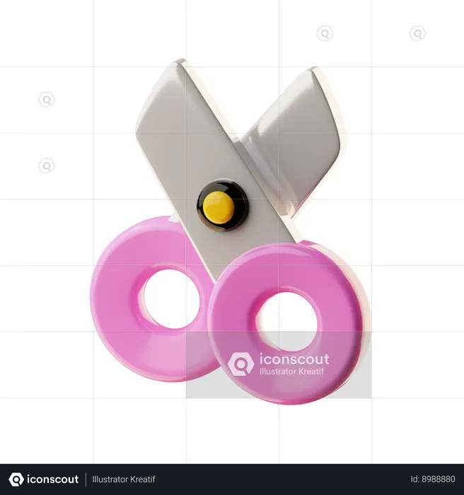 Scissors  3D Icon