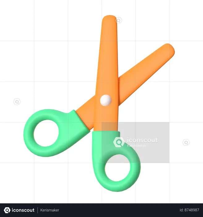 Scissors  3D Icon