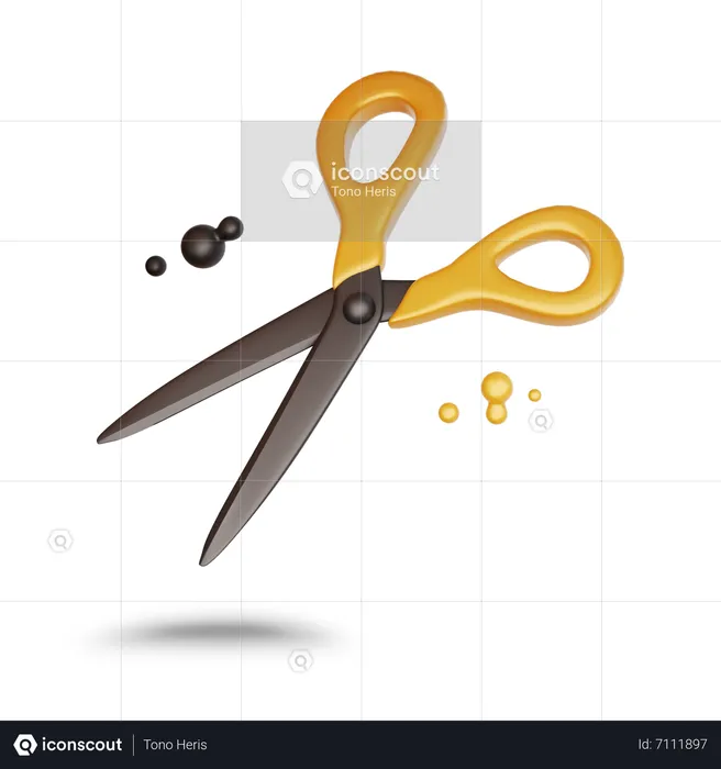 Scissors  3D Icon