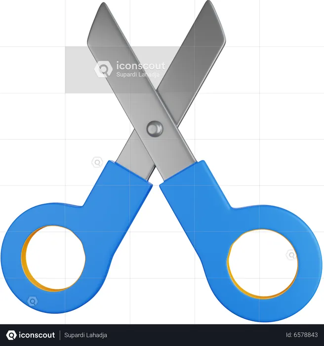 Scissors  3D Icon