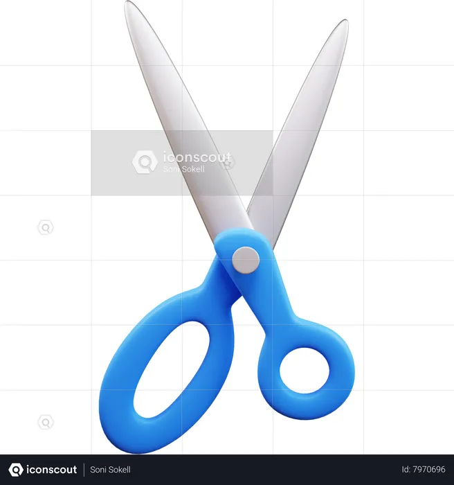 Scissors  3D Icon