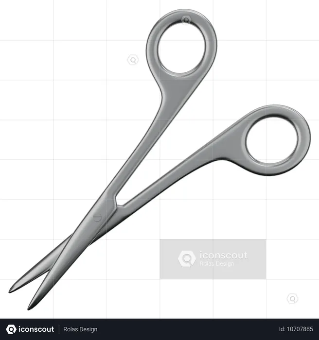 Scissors  3D Icon