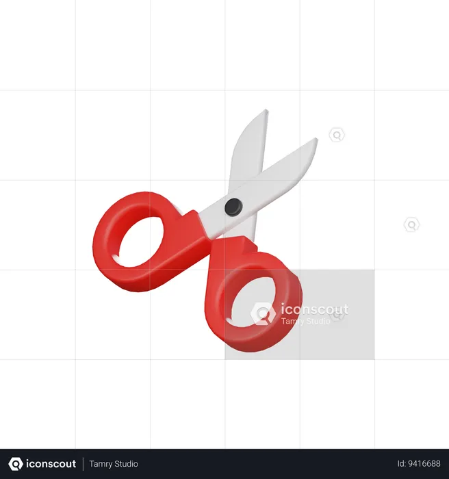 Scissors  3D Icon