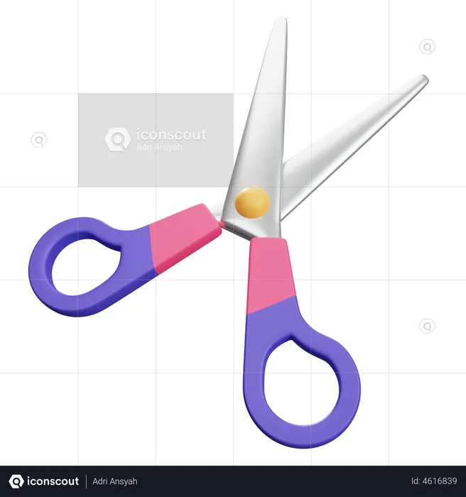 Scissors Cut Lines Icon Badge Place Cutting Stock Vector by, Badge Scissors