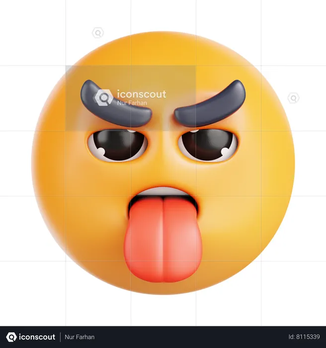 Scoffed  3D Icon