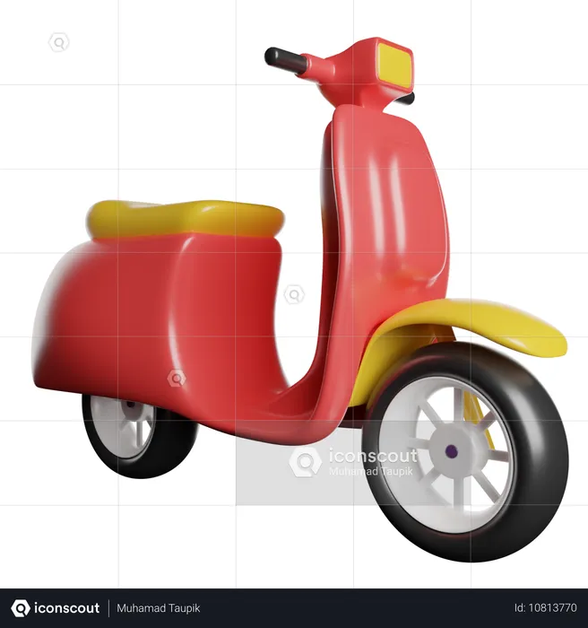 Scooter  3D Icon