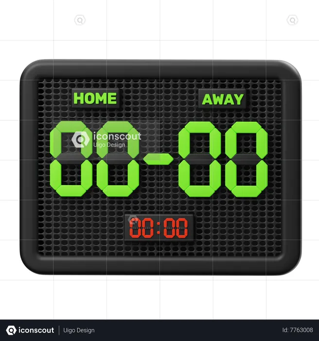 Scoreboard  3D Icon