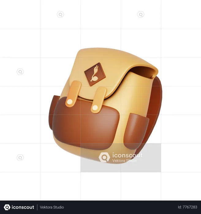 Scouts Bag  3D Icon