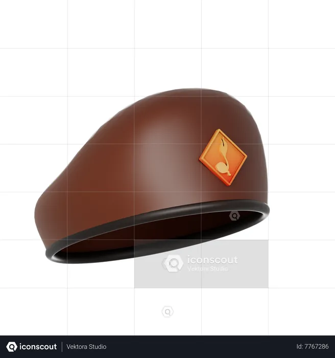 Scouts Male Hat  3D Icon