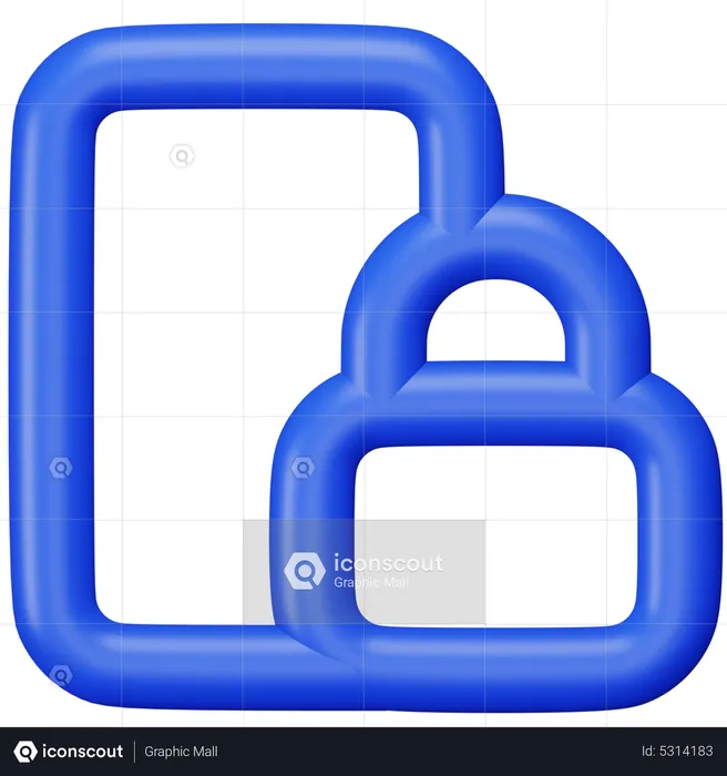 Screen Lock  3D Icon