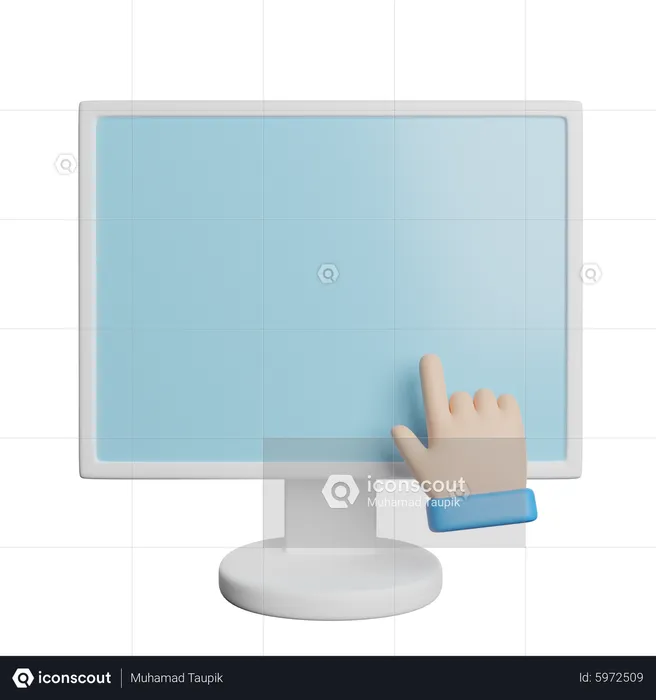 Screen Pointer  3D Icon