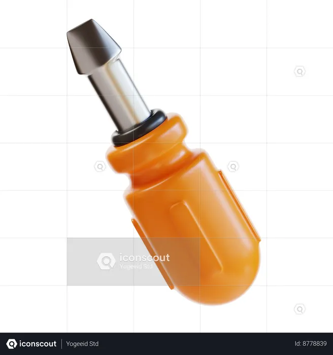 Screwdriver  3D Icon