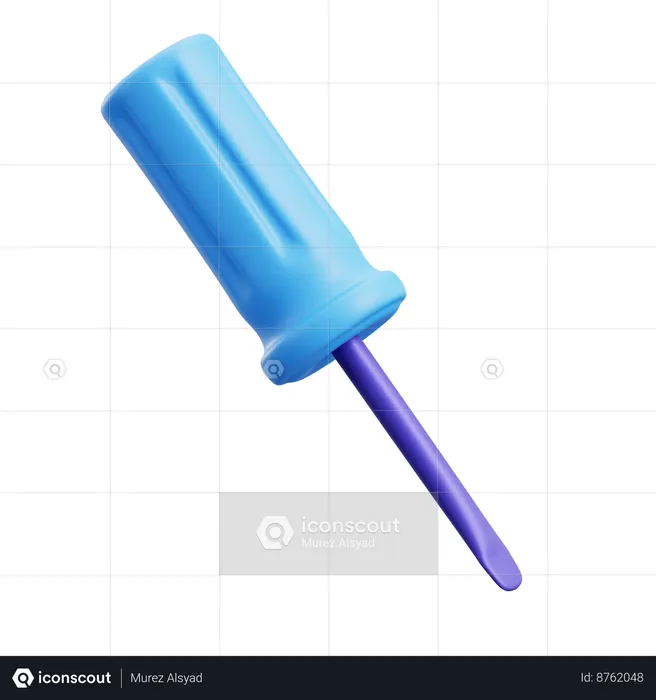 Screwdriver  3D Icon