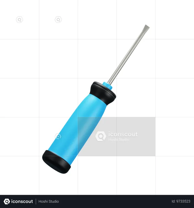 Screwdriver  3D Icon