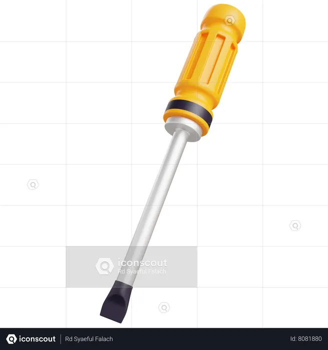 Screwdriver -  3D Icon