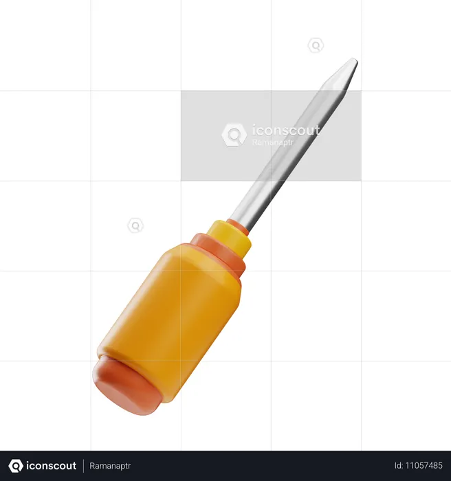 Screwdriver Office  3D Icon
