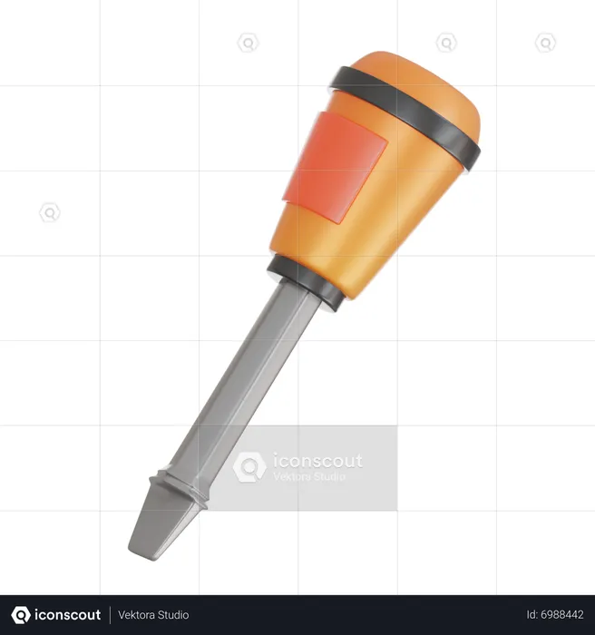 Screwdriver Tool  3D Icon