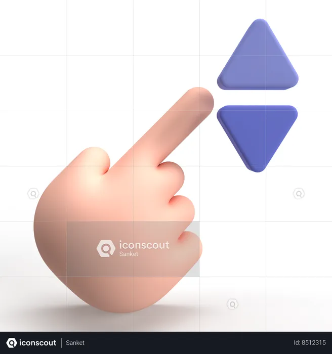 Scrolling  3D Icon