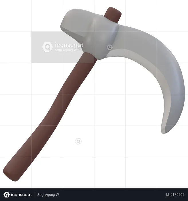 Scythe  3D Icon