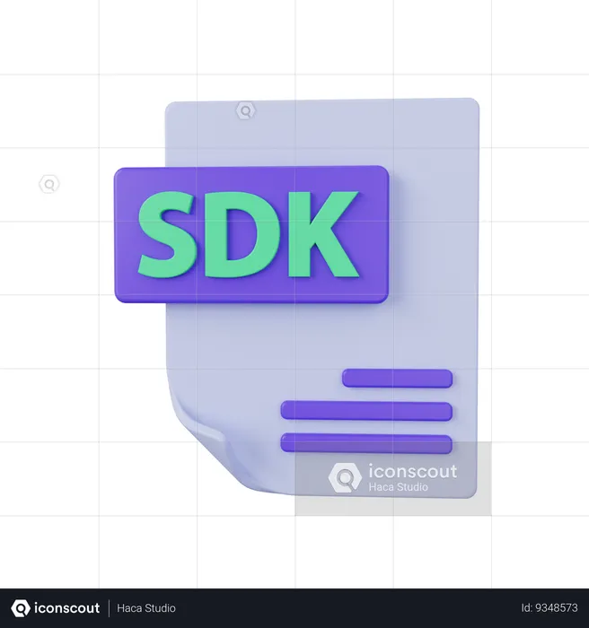 Sdk File  3D Icon