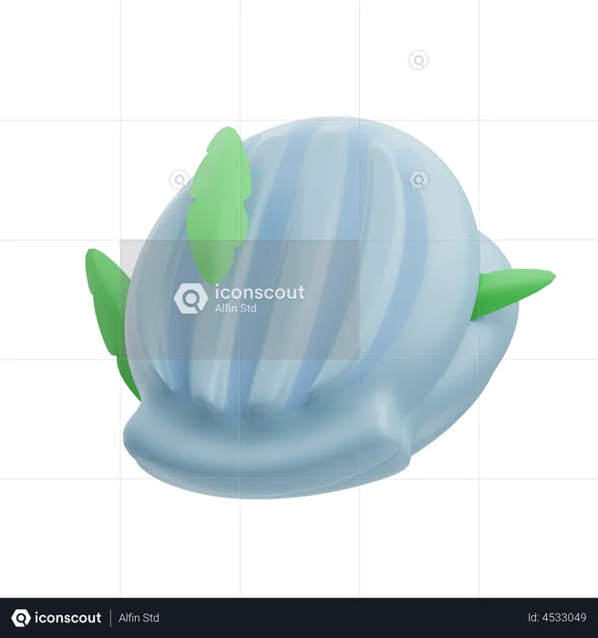 Sea Shell  3D Illustration